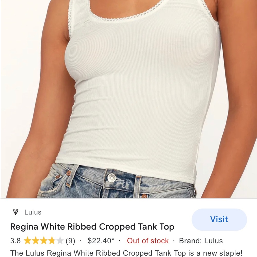 LOOKING FOR THIS (out of stock) tank from lulu's!